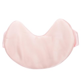 Baluue Silk Eye Mask Soft Dual Sided Eye Cover for Women for Sleep Travel Relaxation Lightweight Comfortable Pink Eye Shade for Uninterrupted Sleep
