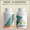 Organic Ashwagandha Capsules 180x with KSM-66 Organic Ashwagandha - 600