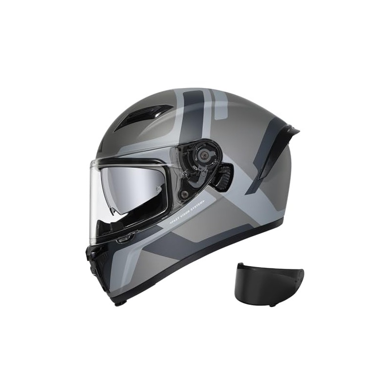 TRIANGLE Motorcycle Helmets Full face Helmet for Adults Men and
