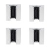 4Pcs SBR16UU Block Linear Rail Bearing Slide 16mm Aluminum Open