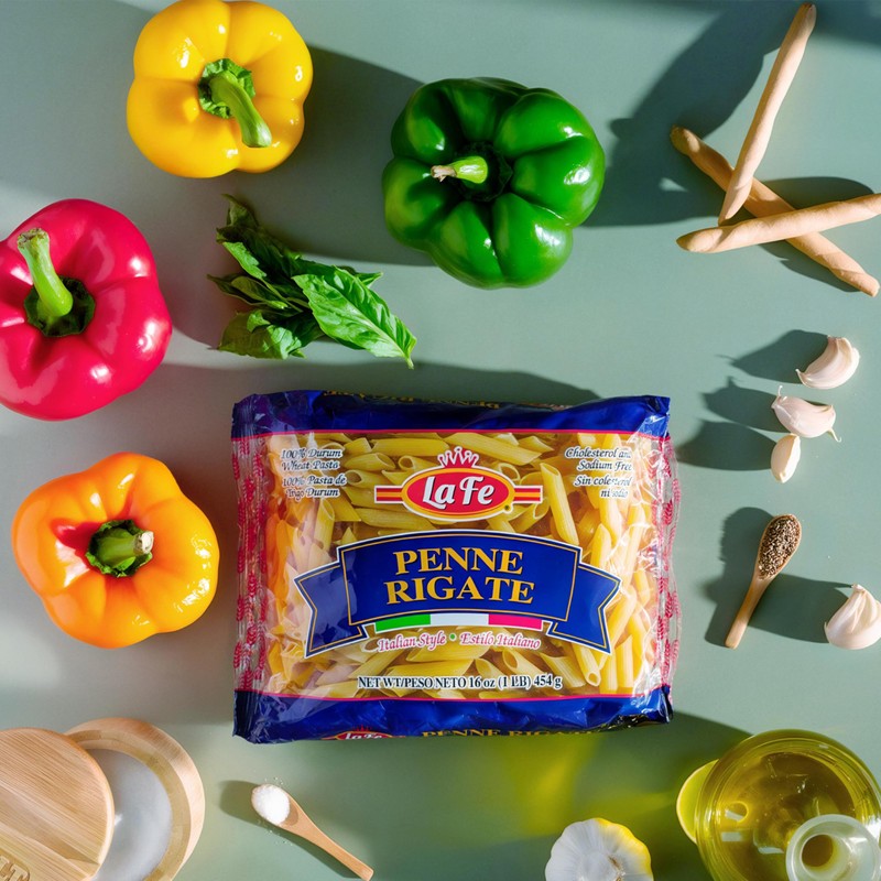 La Fe Penne Rigate Pasta 16oz - 3 Pack -