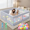 XVISHX Baby Playpen 50 x 50 Inch Play Pen Playards,