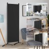 ecolinear Upgraded Room Divider Folding Privacy Screens 4 Panel Partitions