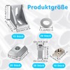 Aluminium Profile Angle, 30 x 30 Angle Connector, Aluminium Profile,