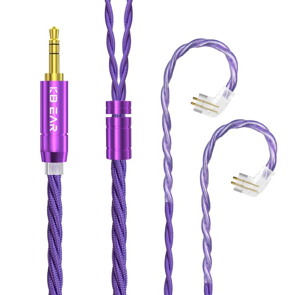 [KBEAR ST19] QDC 3.5mm Yinyoo 5N Single Crystal Copper Cable,