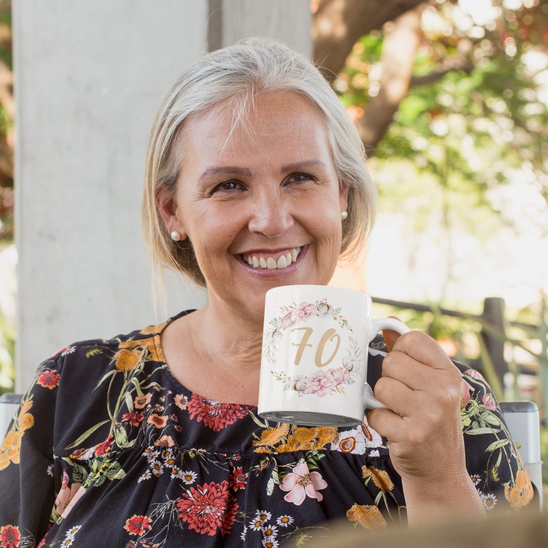 Geschenk Tasse Geburtstag 70 Frau - Geschenkideen zum 70 Geburtstag