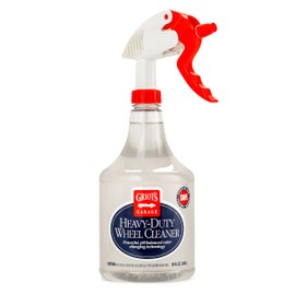 Griot's Garage Heavy-Duty Wheel Cleaner for All Wheel Finishes, Breaks Down and Removes Stubborn Brake Dust and Grime, PH Balanced, Non-Acidic, 11026, 35oz