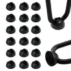 Pack of 20 Hairpin Table Legs, Plastic Hairpin Legs, Furniture Feet, Hairpin Leg Protection, Floor Protection, Hairpin Leg Protection Feet, Noise Cancelling and Non-Slip for Dining Table Coffee Table