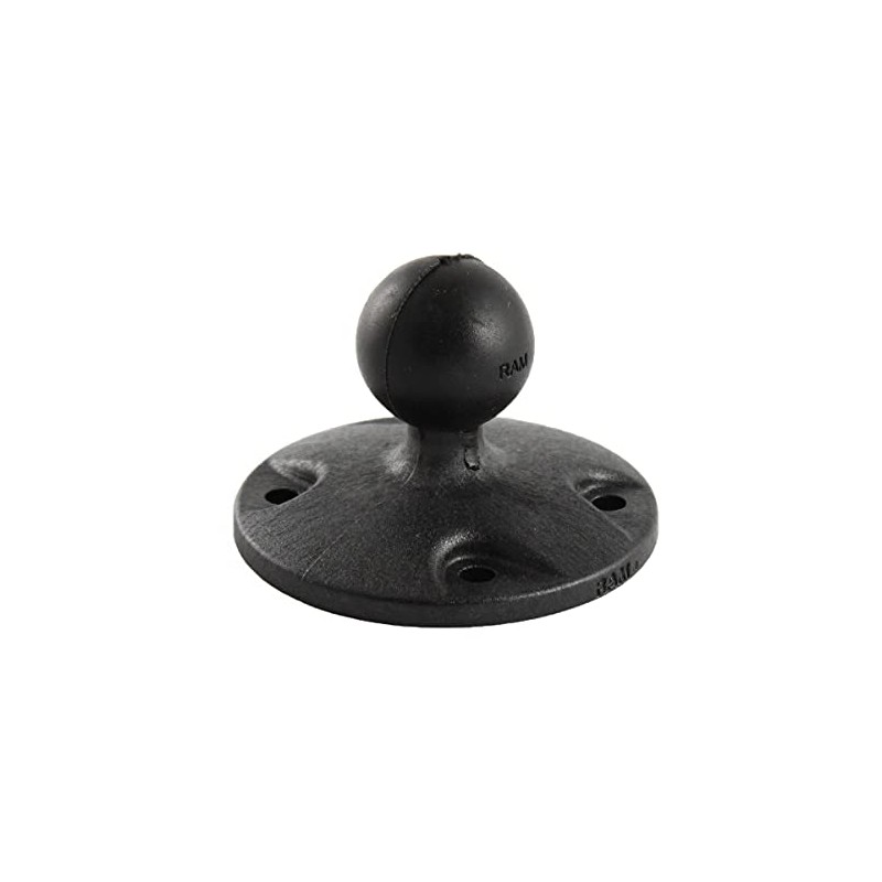 RAM Mounts Composite Round Plate with Ball RAP-B-202U with B
