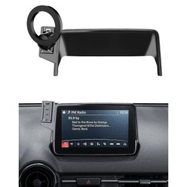 Car Phone Mount for Mazda CX-3 2016 2017 2018-2020 2021 /Mazda 3 2014 2015 2016 Accessories 7-Inch Screen Compatible with Magsafe 360° Rotation Phone Cradles Car Phone Holder Not Affect Air Vent