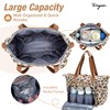 Tonyeee Diaper Bag Tote, Large Baby Diaper Bags for Travel,