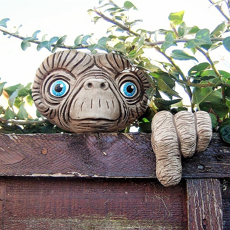 Tree Face Garden Ornaments Resin Elf Out The Door Tree