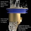 1Pcs Floor Drain Anti-backflow Plug, Shower Floor Drain Backflow Preventer