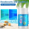 100g Multifunction Chlorine Tablets for Swimming Pool and Spas, Slow-Dissolving