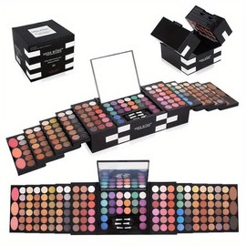142색 아이섀도우 3색 블러셔 로우 파우더 세트 아티스트의 스페셜 메이크업 142 Colors Eyeshadow 3 Colors Blush Low Powder Set Artist's Special Makeup [7001 045M]