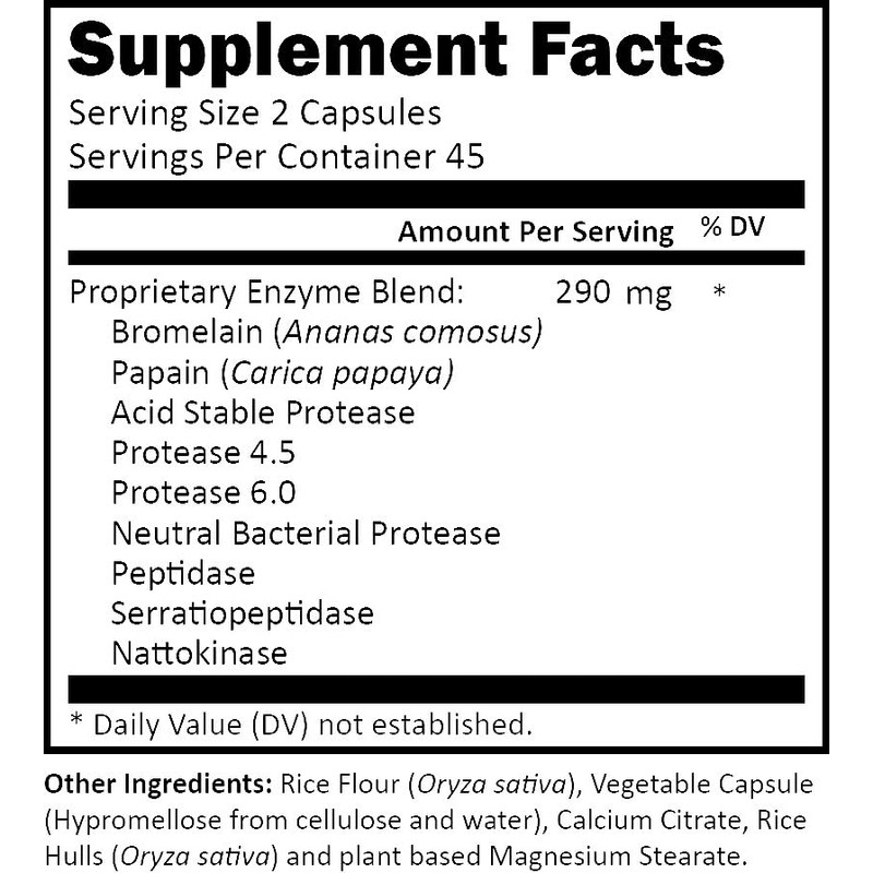R-Garden Super Protease, 90 caps.