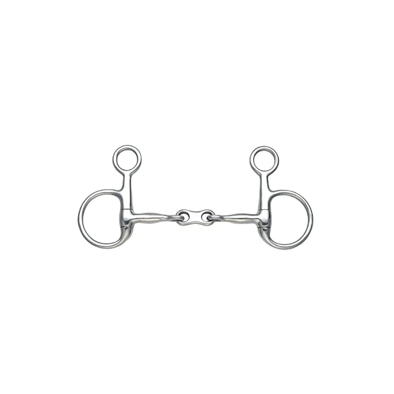 Shires Equestrian - Hanging Cheek French Link Snaffle - S/steel