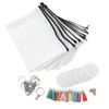 Sublimation Cosmetic Bag Blanks Set DIY Thermal Transfer Blank Cosmetic