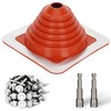 #2 Metal Roof Pipe Flashing Boot, Metal Roofing Pipe Flashing