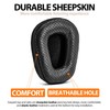 B450-XT B550-XT Replacement Ear Pads Sheepskin Leather Ear Cushion Compatible