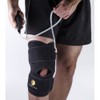 Corflex Cryo Pneumatic Inflatable Knee Brace with Cold Therapy-0 Gels - Black