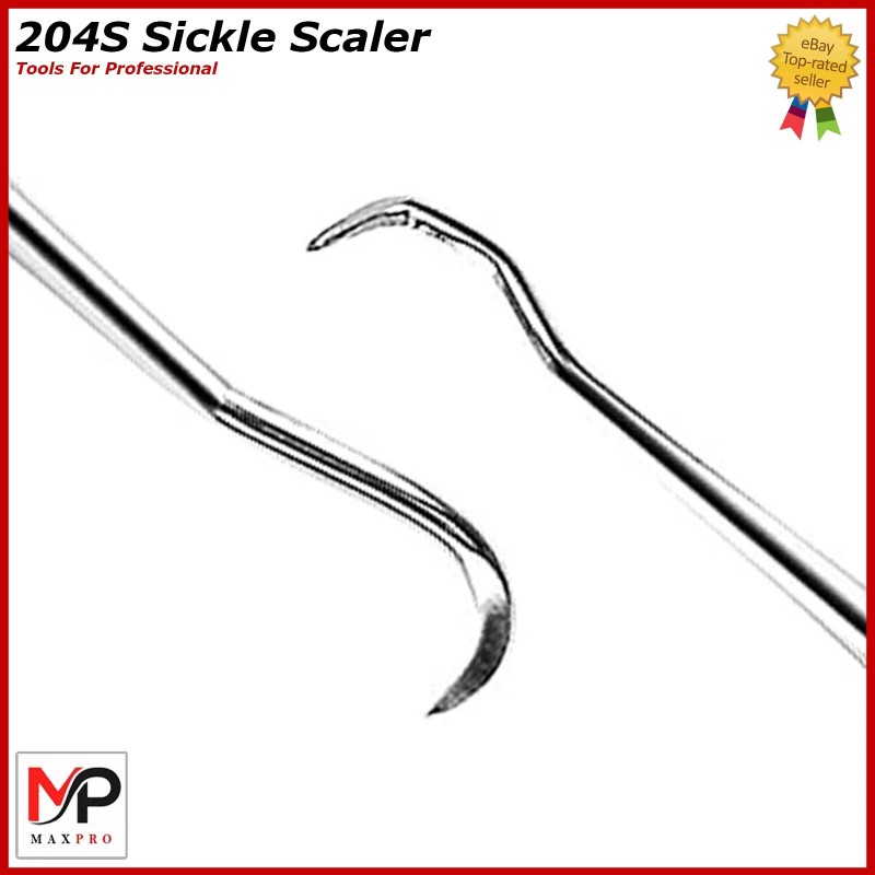 INSTUMAX® Sickle Scaler 204S Dental Hand Instruments Pro Periodontal Pick