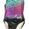 LIL'FOX Gymnastics Leotards for Girls - OMBRE GALAXY - Kids