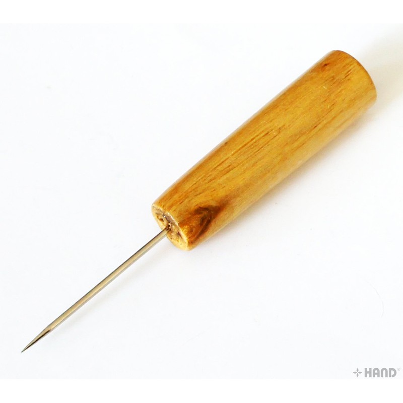 Medium Duty Easy to Hold Wooden Handle Clickers Awl 12.5cm/5"-