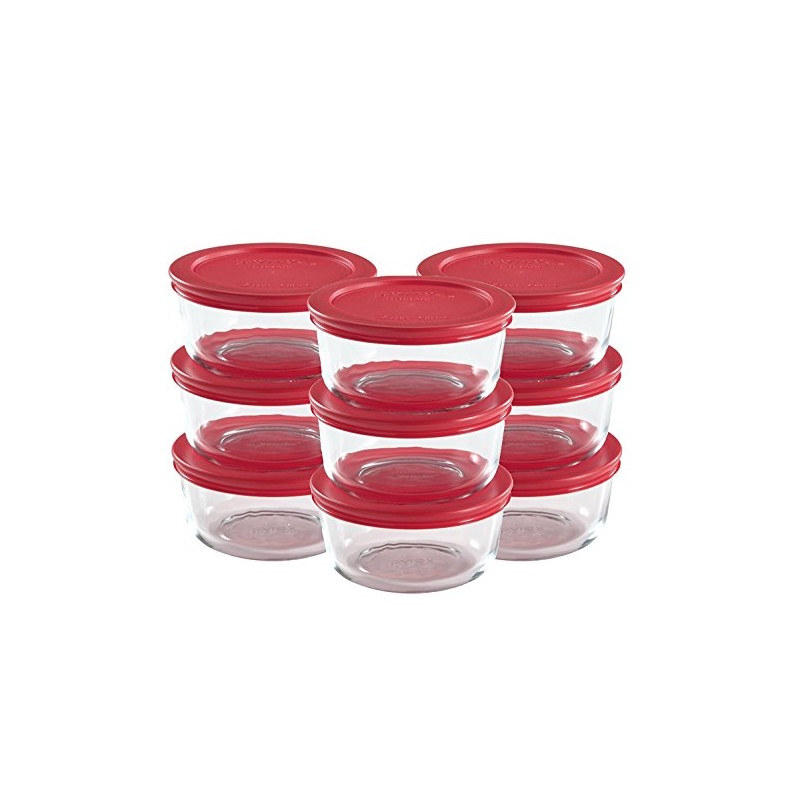 Pyrex 18-Piece Glass Food Storage Set with Lids