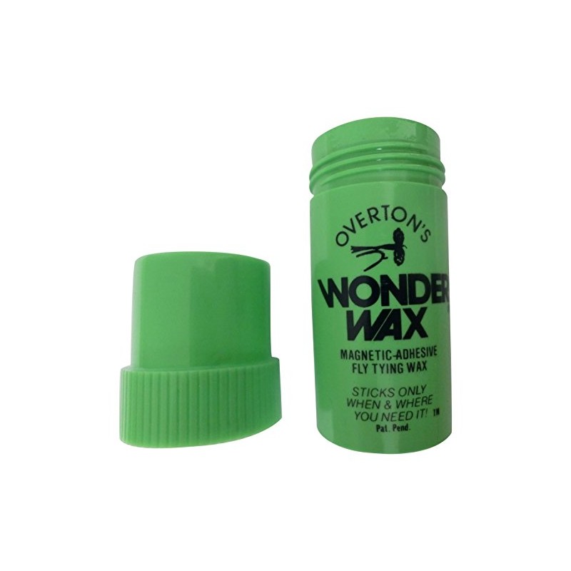 Wonder Wax Overton's Fly Tying Wax, Green, One Size