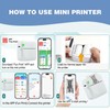 USB Portable Mini Photo Printer, 1 Set Mobile Phone Photo