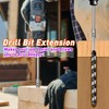 ASNOMY 7 Inch Extra Long Ship Auger Extension Forstner Bit