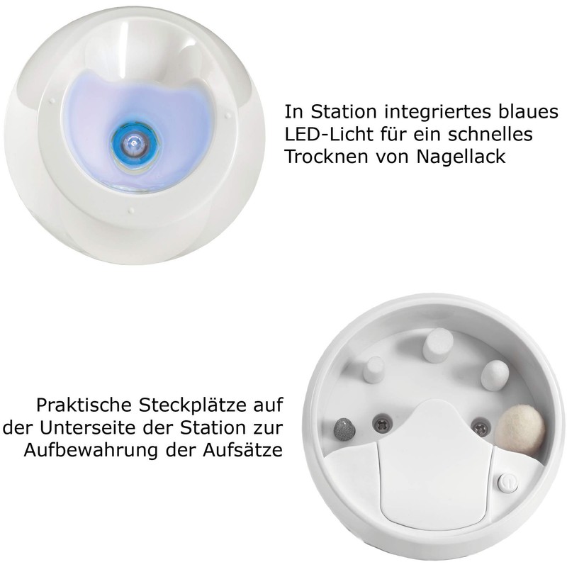 My Routine Manicure Set 5 Interchangeable Tips Files Shapes Polishing