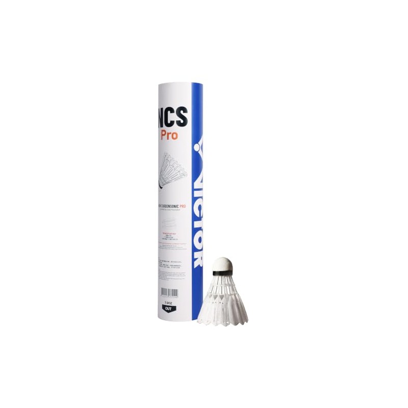 Victor Badminton - Artificial Shuttle Practice Balls (Carbon Shuttle) Carbon