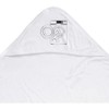 Azeeda 'Open Washing Machine' Baby Hooded Towel (HT00035081)