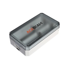 ACEBEAM A2 Portable Battery Storage Box, Battery Charger, Battery Storage Organizer, Battery Box, Battery Storage Case