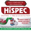 Hispec Electrical Products Limited HSSA/HE/FF Detector, 240 V, White