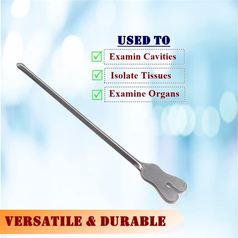 Stainlees Steel Grooved Director & Tongue Tie for Multipurpose Lab