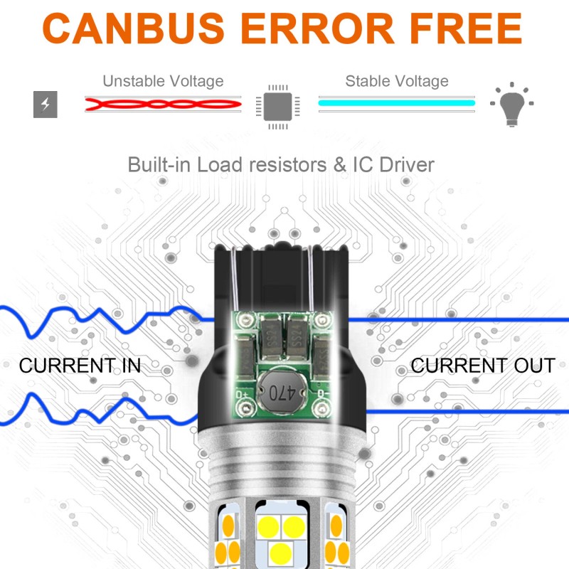 Winetis Switchback 36-SMD LED Bulbs Kit for Scion FRS 2013-2016