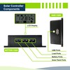 ExpertPower 10A PWM Solar Charge Controller Kit for LiFePO4, AGM,