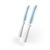 Kiinde Twist Pouch 2-Piece Baby Bottle Nipple Brush Set for