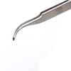 Malt Hasegawa Kogyo Keiba Precision Tweezers, Wasiro 7, TS-7-S Silver