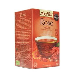 (4 PACK) - Yogi Tea - Rose Tea | 17 Bag | 4 PACK BUNDLE