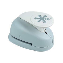 Rayher Paper Craft Punch with Snowflake Design, Lever Punch for Card Making and Scrapbooking, 3.81cm, 1.5", 69009000