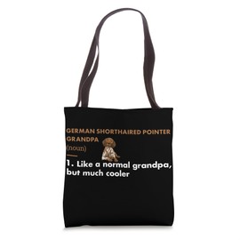 Dog German Shorthaired Pointer Grandpa Definition Tote Bag