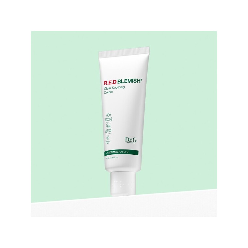 Dr.G Red Blemish Clear Soothing Cream 70ml (Tube) / 닥터지