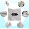 10 PCS Stainless Steel Scourers - 20x20cm Non-Scratch Wire Cleaning