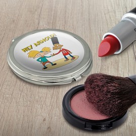 Hey Arnold! and Gerald with Logo Compact Travel Purse Handbag Makeup Mirror
