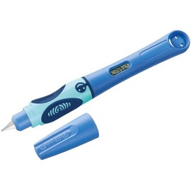 Pelikan 805629 Griffix Fountain Pen for Left-Handed Users with Twist Cap, Bluesea, 1 Piece in Folding Box