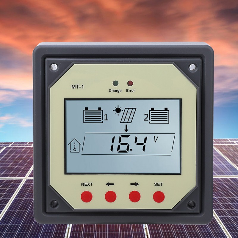 Solar Charge Remote Controller Regulator MT1 TTL232 LCD Display with